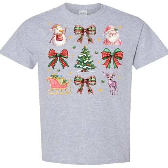 Christmas Bow Graphic Tees - Picture 15 of 16